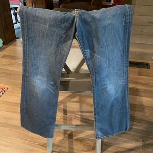 Vintage Lucky brand dungarees size 10/30 GUC